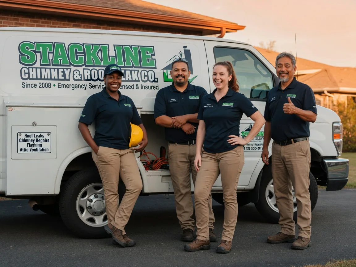 Chimney flashing repair company in Millington, IL
